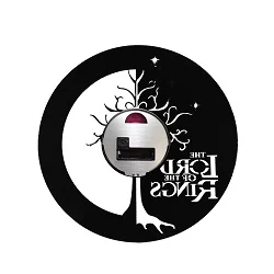 ساعت دیواری طرح گرامافون مدل درخت رویا
