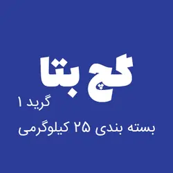 گچ بتا - بسته بندی 25 کیلوگرمی