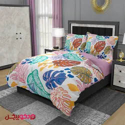 روتختی سه بعدی برگ پاییزی BD940 | تولید ست پرده و روتختی