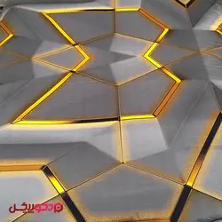 روتختی سه بعدی فانتزی BD812 | تولید ست پرده و روتختی