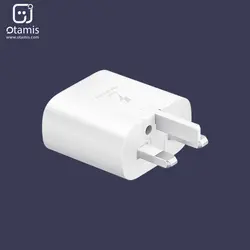 مشخصات، قیمت و خرید شارژر دیواری سامسونگ 25 وات Super Fast Charger مدل EP-TA800 + همراه کابل USB-C to USB-C