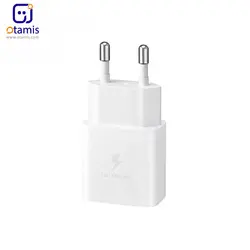 مشخصات، قیمت و خرید شارژر دیواری سامسونگ 15 وات Fast Charger مدل EP-T1510 + همراه کابل USB-C to USB-C