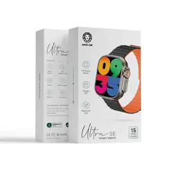 مشخصات، قیمت و خرید ساعت هوشمند گرین لاین سری Ultra SE مدل GNULSESWTBKOG/GNULSESWTPLBL
