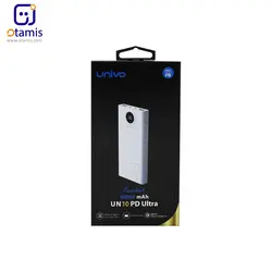 مشخصات، قیمت و خرید پاوربانک یونیوو مدل UN10 PD Ultra ظرفیت 10000 میلی آمپر ساعت
