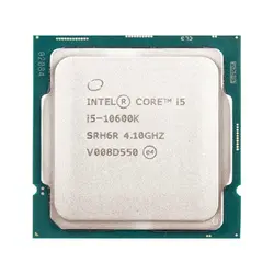پردازنده مرکزی اینتل سری Comet Lake مدل Core i5-10600ka