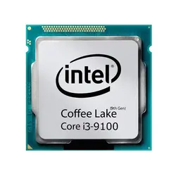 سی پی یو اینتل مدل Core i3-9100 Coffee Lake تری