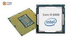 سی پی یو اینتل مدل Core i5-8400 Coffee Lake تری