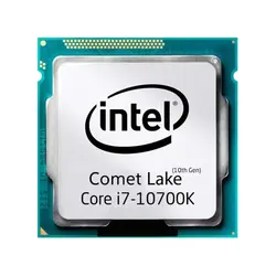 سی پی یو اینتل مدل Core i7-10700K Comet Lake تری