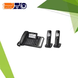 قیمت و خرید تلفن دو بیسیم و رومیزی دو خط پاناسونیک مدل KX-TG9582 - پرتو الکامپ