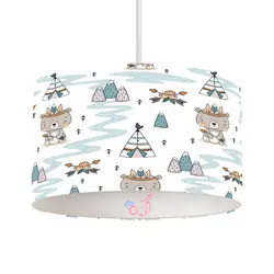 لوستر کودک مدل سرخپوستی کد Bo1