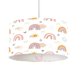 لوستر کودک مدل رنگین کمان کد Ro1