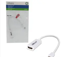 مبدل Mini Displayport به HDMI رویال