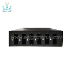 پچ پنل 6 پورت دیواری - اوج گستران | خرید و فروش انواع تجهیزات شبکه