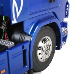 کشنده آرسی اسکانیا رنگ شده مدل Tamiya Scania R620 Limited Blue Edition
