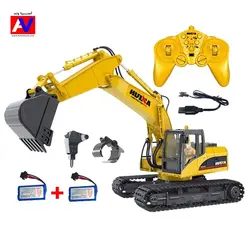 بیل مکانیکی کنترلی HUINA 1535 - جدید با 2 باتری