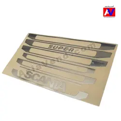 استیکر آپگرید تزیینی جلو پنجره ای کشنده آرسی SCANIA R620
