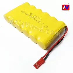 باتری شارژی اسباب بازی 7.2V 6S 400mAh Ni-CD