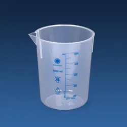 بشر مخروطی 1000 میلی‌لیتر (چاپ‌دار)