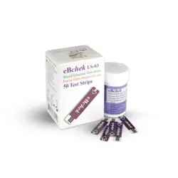 نوار تست قند خون ای بی چک EB chek بسته 50 عددی