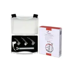 لارنگوسکوپ فایبراپتیک اطفال نوزاد 4 تیغ