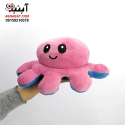 عروسک اختاپوس خارجی دو جهتی 30 سانت کد 1151