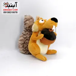 عروسک سنجاب مدل اسکرت 20 سانت کد 1149