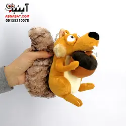 عروسک سنجاب مدل اسکرت 20 سانت کد 1149