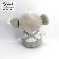 عروسک فیل گوش قلبی 32 سانت کد 1145