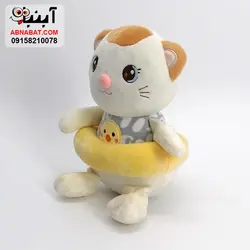 عروسک گربه تیوب دار 25 سانت کد 1172