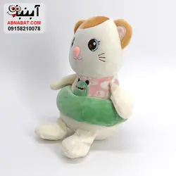 عروسک گربه تیوب دار 25 سانت کد 1172