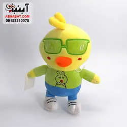 عروسک جوجه تاج دار 30 سانت کد 1171