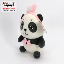 عروسک خرس پاندا قلبی 25 سانت کد 1167