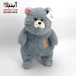 عروسک گربه در سه رنگ 45 سانت کد 1163