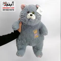 عروسک گربه در سه رنگ 45 سانت کد 1163