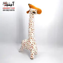عروسک زرافه خالخالی 80 سانت کد 1161