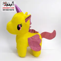 عروسک اسب مدل یونیکورن 25 سانت کد 1212