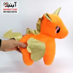 عروسک اسب مدل یونیکورن 25 سانت کد 1212