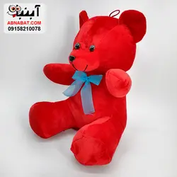 عروسک خرس پاپیون دار 30 سانت کد 1210