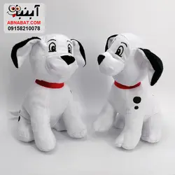 عروسک سگ خالدار 25 سانت کد 1205