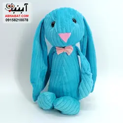 عروسک خرگوش لباس کبریتی 30 سانت کد 1204