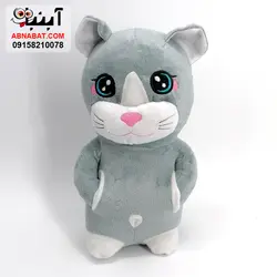 عروسک گربه دست به جیب 35 سانت کد 1201
