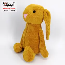 عروسک خرگوش جلی کت 45 سانت کد 1200