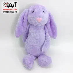 عروسک خرگوش جلی کت 45 سانت کد 1200