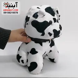 عروسک سگ خالخالی و تک رنگ 25 سانت کد 1195