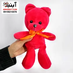 عروسک خرس پاپیون دار 30 سانت کد 1192