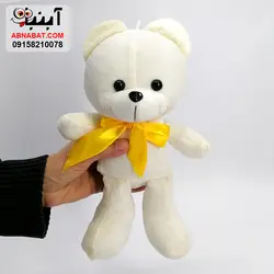 عروسک خرس پاپیون دار 30 سانت کد 1192