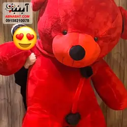 عروسک غول خرس ولنتاین دومتر و سی سانت کد 1217
