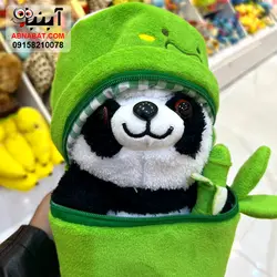 عروسک خرس پاندا سورپرایزی 25 سانت کد 1236