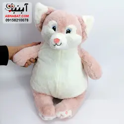 عروسک روباه پتویی 55 سانت همراه پتو بزرگ کد 1238