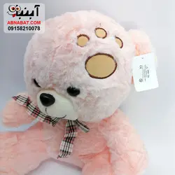عروسک خرس پاپیون دار 27 سانت کد 1234